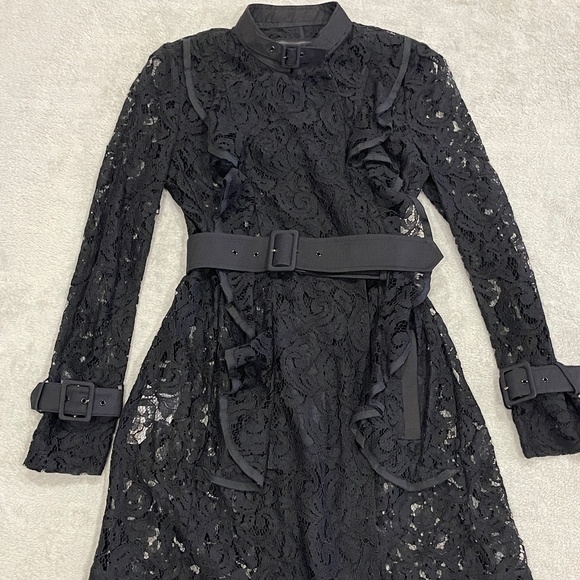 blue lace dress v neck Elegant V Neck Navy Blue Lace Short Prom Homecoming, Lace Navy Blue Fo   Bridelily